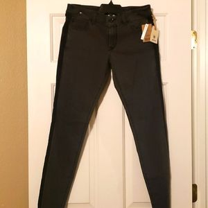 NWT Ariat Women's Black Tuxedo Stripe Skinny Jeans 29R